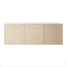 Hamilton 1500mm Wall Hung Double Vanity with Solid Surface Countertop